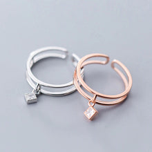 Load image into Gallery viewer, Rail Ring made of Silver