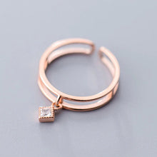 Load image into Gallery viewer, Rail Ring made of Silver