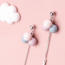 Load image into Gallery viewer, Ballon Ohrstecker aus Silber