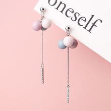 Load image into Gallery viewer, Ballon Ohrstecker aus Silber