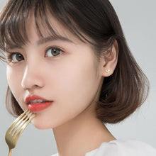 Load image into Gallery viewer, Eier Ohrstecker aus Silber