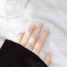 Load image into Gallery viewer, Whale ring made of silver