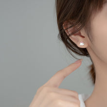 Load image into Gallery viewer, Hasen Ohrstecker aus Silber