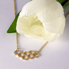 Load image into Gallery viewer, Honeycomb Necklace
