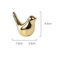 Load image into Gallery viewer, Vogel Ringhalter aus Keramik
