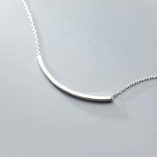 Load image into Gallery viewer, Arc Necklace made of Silver
