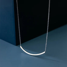 Load image into Gallery viewer, Arc Necklace made of Silver
