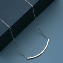 Load image into Gallery viewer, Arc Necklace made of Silver
