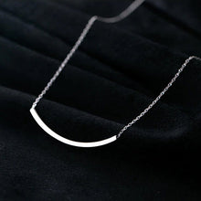 Load image into Gallery viewer, Arc Necklace made of Silver
