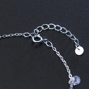 Kristall Armband aus Silber