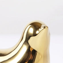 Load image into Gallery viewer, Vogel Ringhalter aus Keramik
