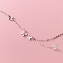 Load image into Gallery viewer, Butterfly Necklace made of Silver
