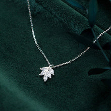 Load image into Gallery viewer, Silver Leaf Necklace
