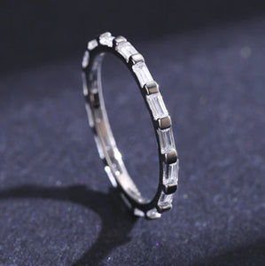 Zirkonia Ring aus Silber