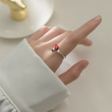 Load image into Gallery viewer, Silver Mushroom Ring
