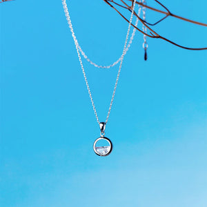 Silver Ocean Necklace