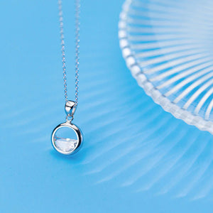 Silver Ocean Necklace