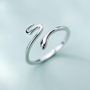 Silver Snake Ring