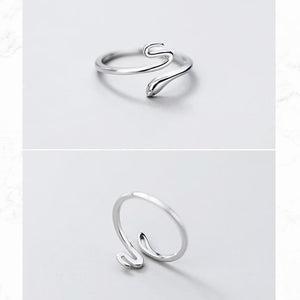 Silver Snake Ring